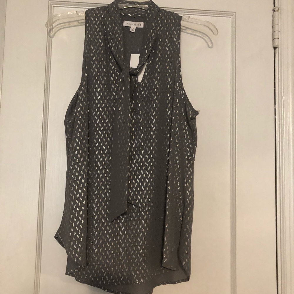 Grey night out top!